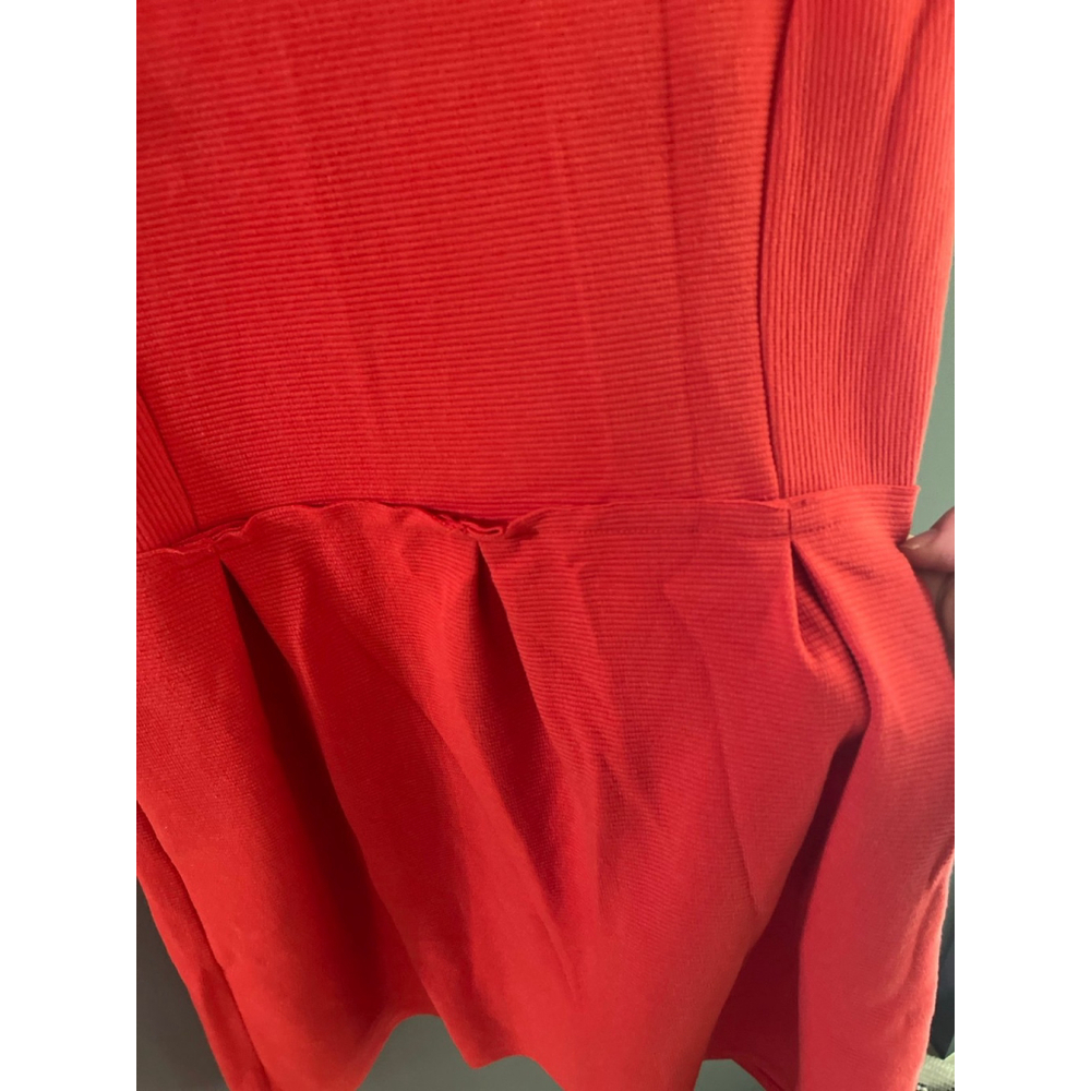 Madewell red dress Sz 8 - Picture 4 of 4